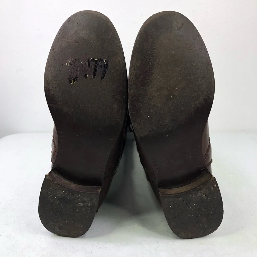 J. Crew Leather Slip On Boots Size 6.5